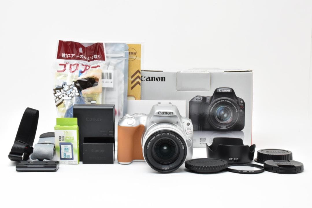 希少シルバー! おしゃれ⭐Canon Kiss X9 ⭐元箱付き