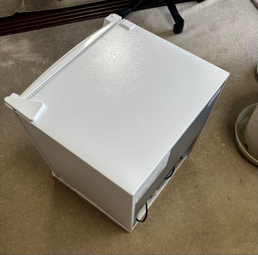 アイリスプラザ2025年製46L一人暮らし 幅47cm両開き製氷室付き小型冷蔵庫