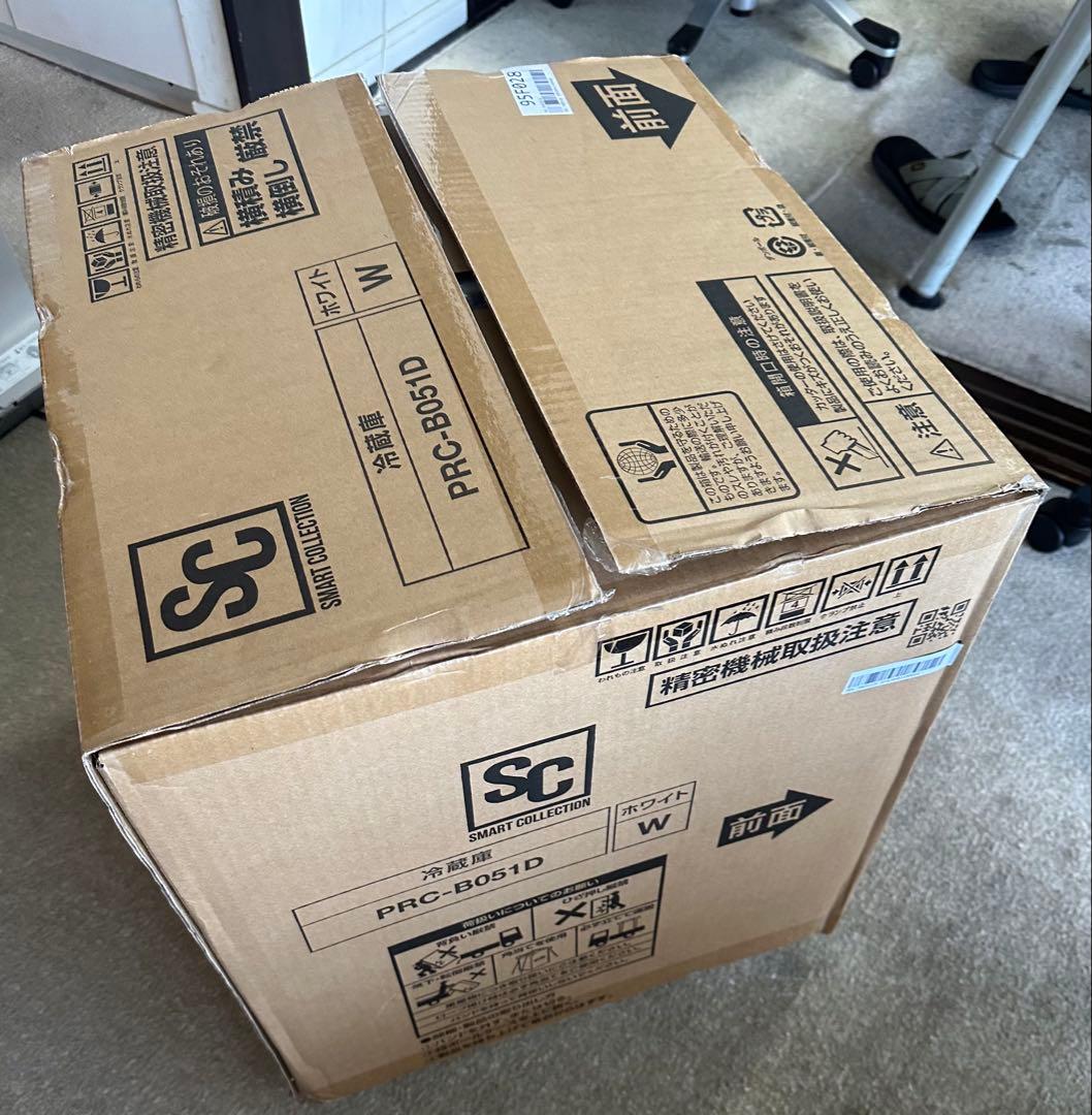 アイリスプラザ2025年製46L一人暮らし 幅47cm両開き製氷室付き小型冷蔵庫