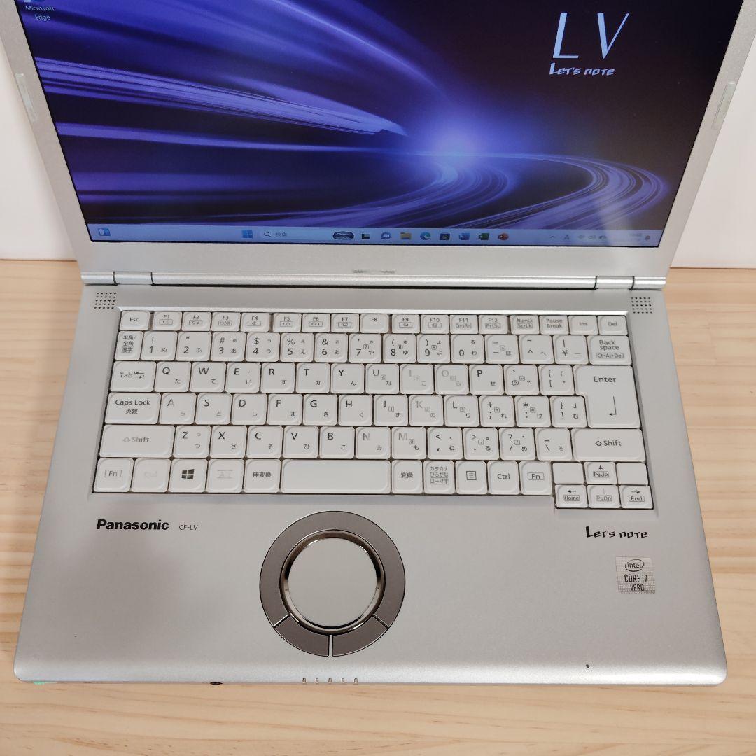 良品 爆速 Panasonic レッツノート LV9 i7搭載 16GB 512