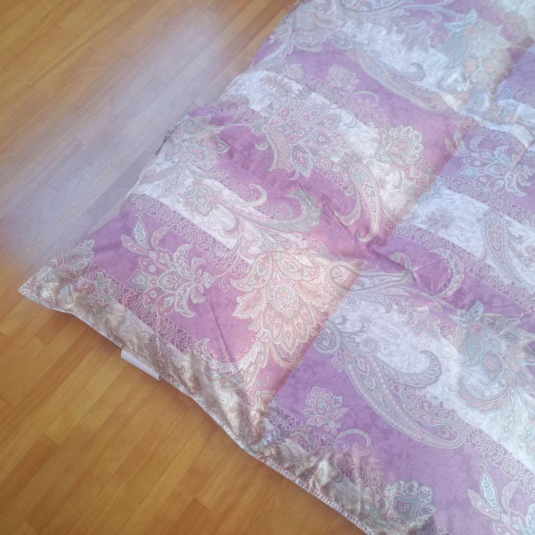 羽毛布団 増量 SDGS リフレッシュ羽毛 高密度生地 清潔 安心 日本製A⑪