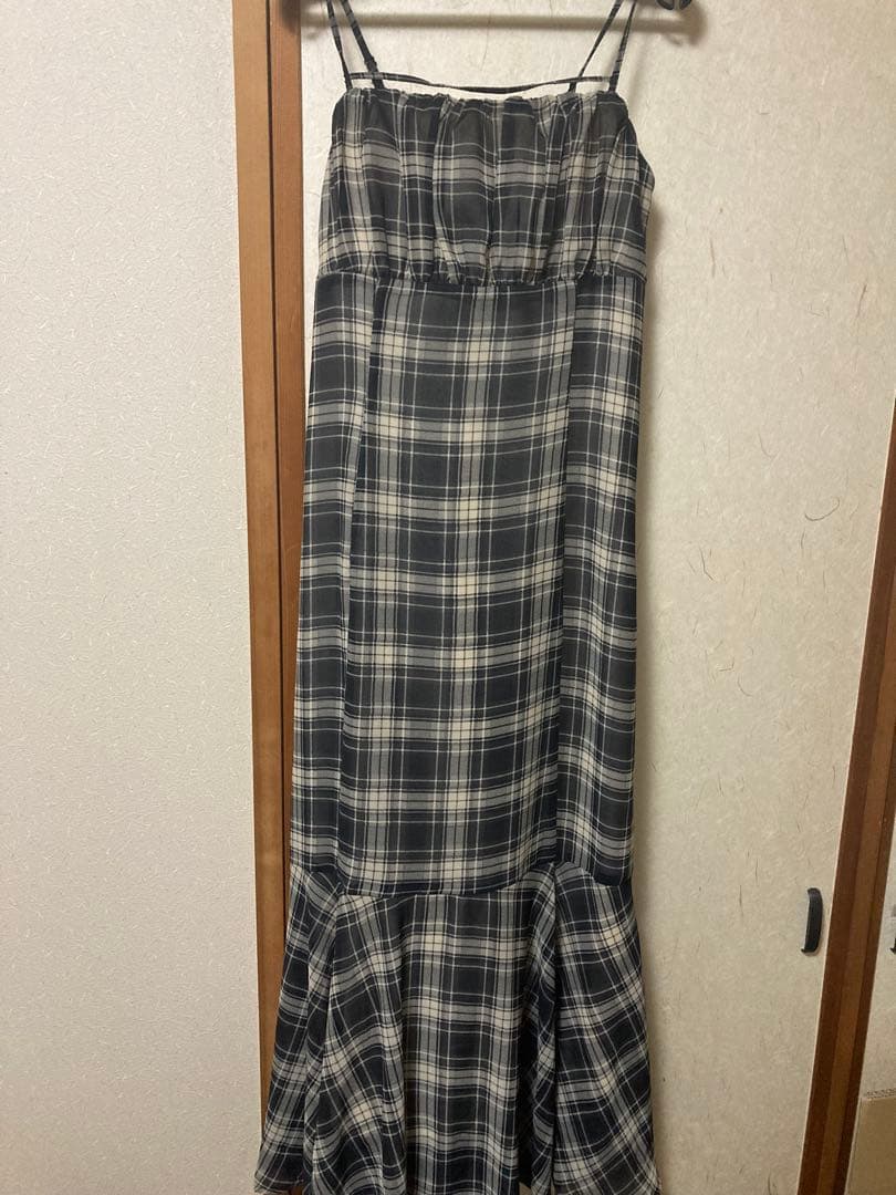 NICE CLAUP ショートニット＋マーメイドキャミワンピースセット