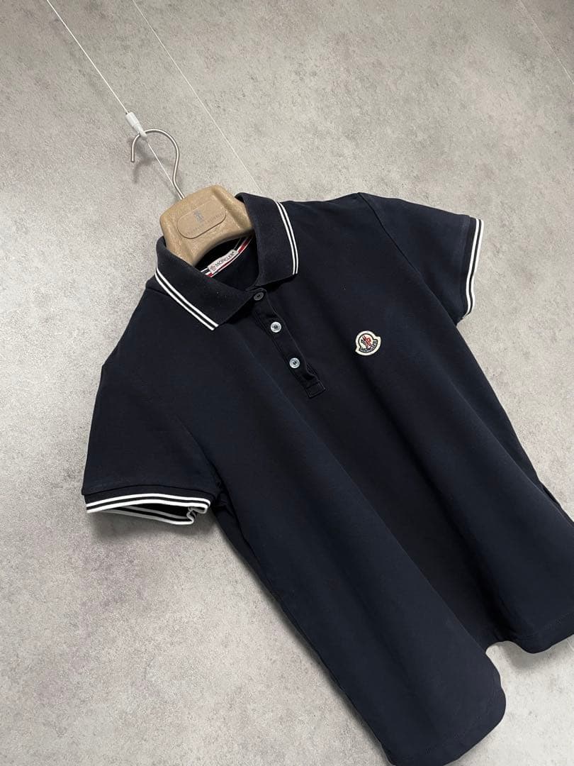 あみ様購入用【MONCLER】定番ワッペンポロシャツ トリコロール