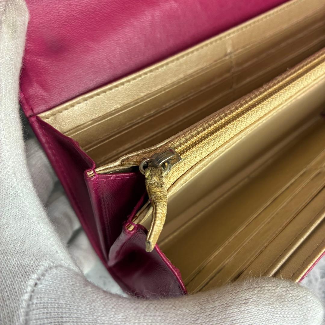 ✨CHANEL✨　シャネル　長財布　カメリア