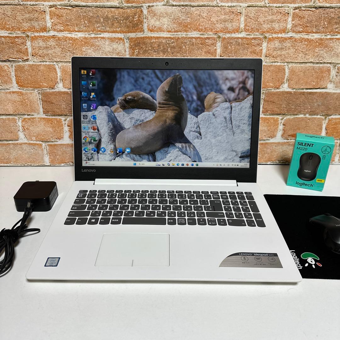 美品　LENOVOノートPC SSDサクサク起動Windows 11オフィス付き