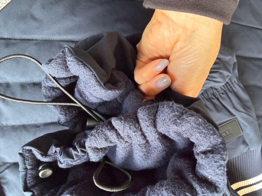 ZERO HALLI BURTON ゴルフウェアM ネイビー　セットアップ