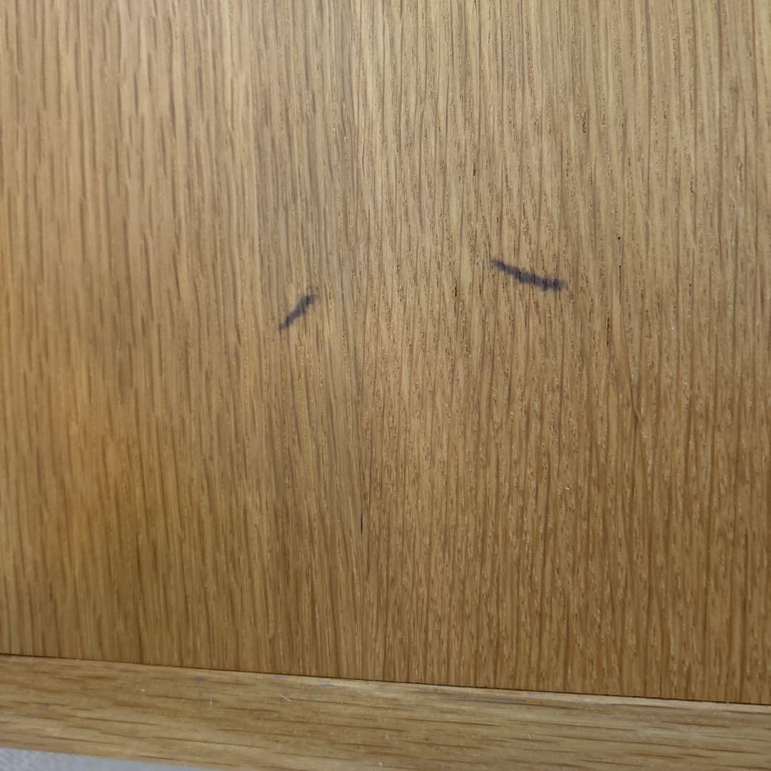 無印　スタッキングシェルフ3段　オーク材　【難あり】