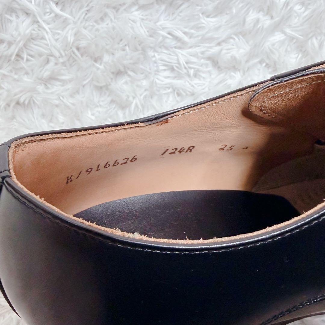 未使用級 REGAL リーガル25.0 Uチップ レザー 外羽根 124R