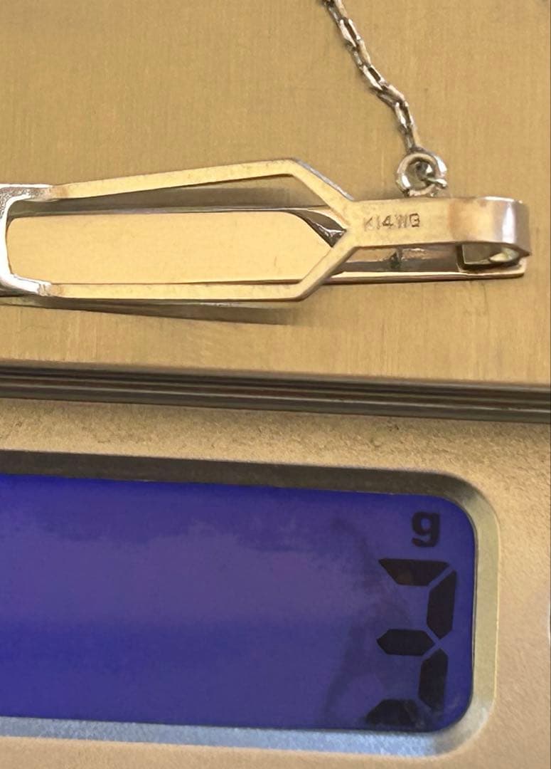 14Kゴールド ネクタイピン 約7.5cm