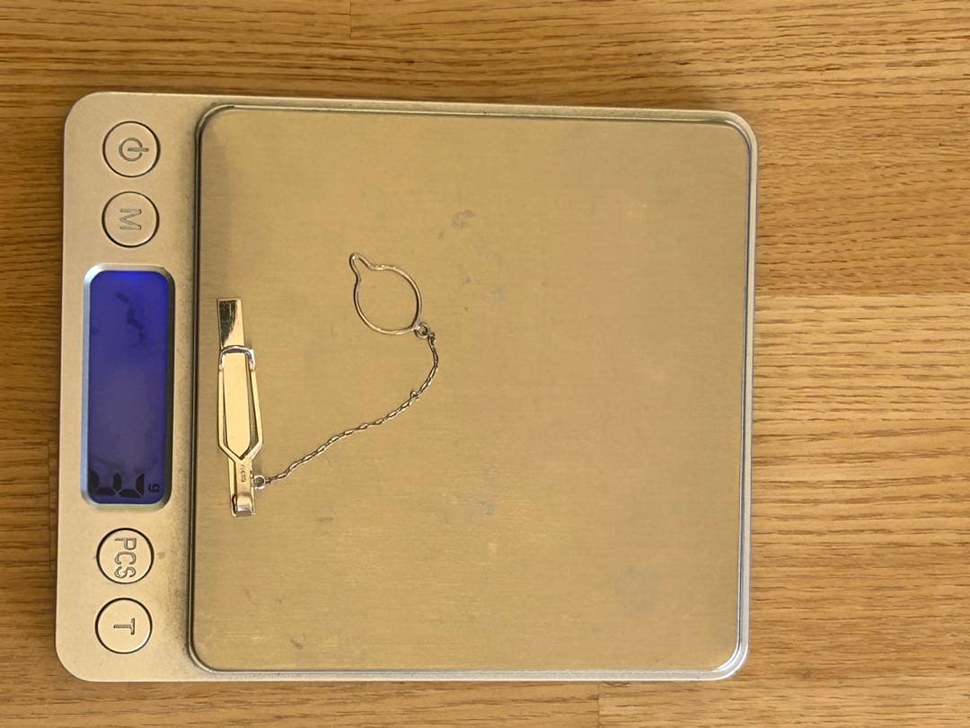 14Kゴールド ネクタイピン 約7.5cm