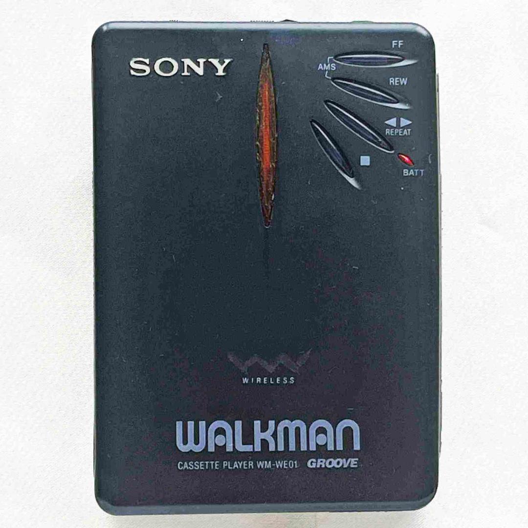 通電OK　SONY WM-WE01　ネイビー　ウォークマン　ソニー　ジャンク