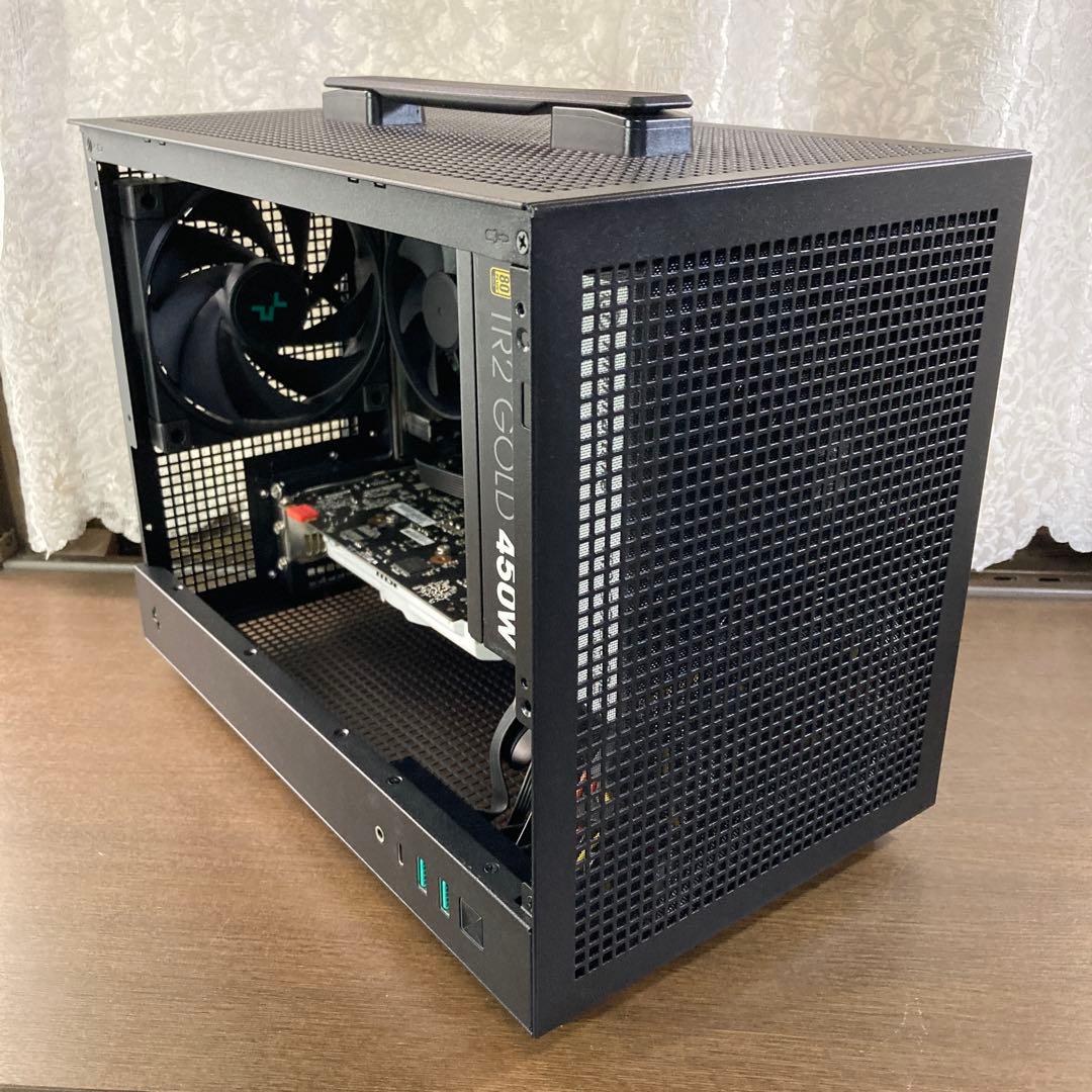 Asrock B360M-ITXデスクトップPC deepcoolCH160BK