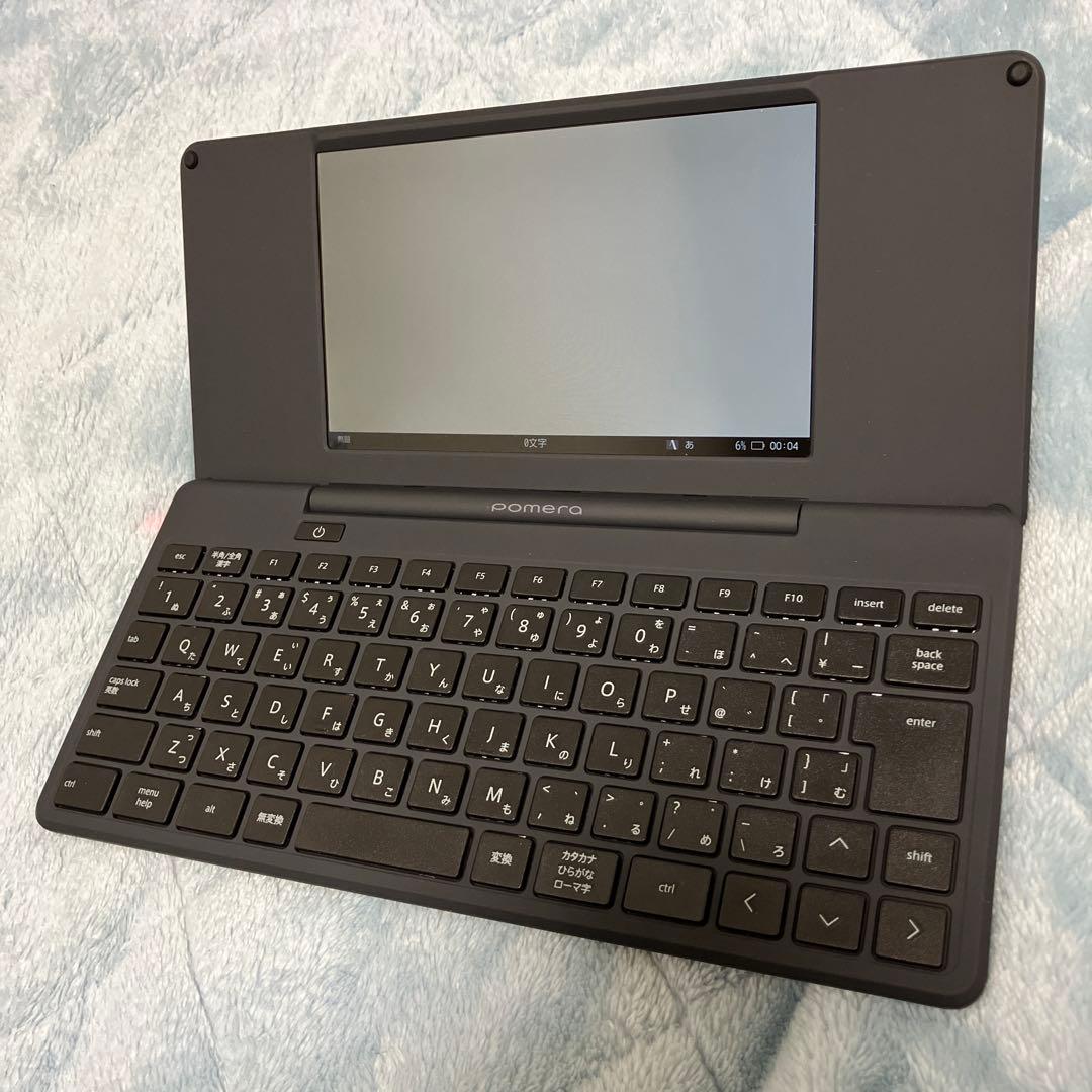 3万〜オークション中♫【使用回数2回/ほぼ新品】pomera ポメラ DM250