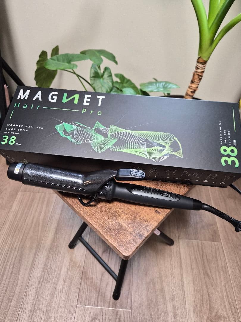 美品★マグネットヘアプロ カールアイロン 38mm