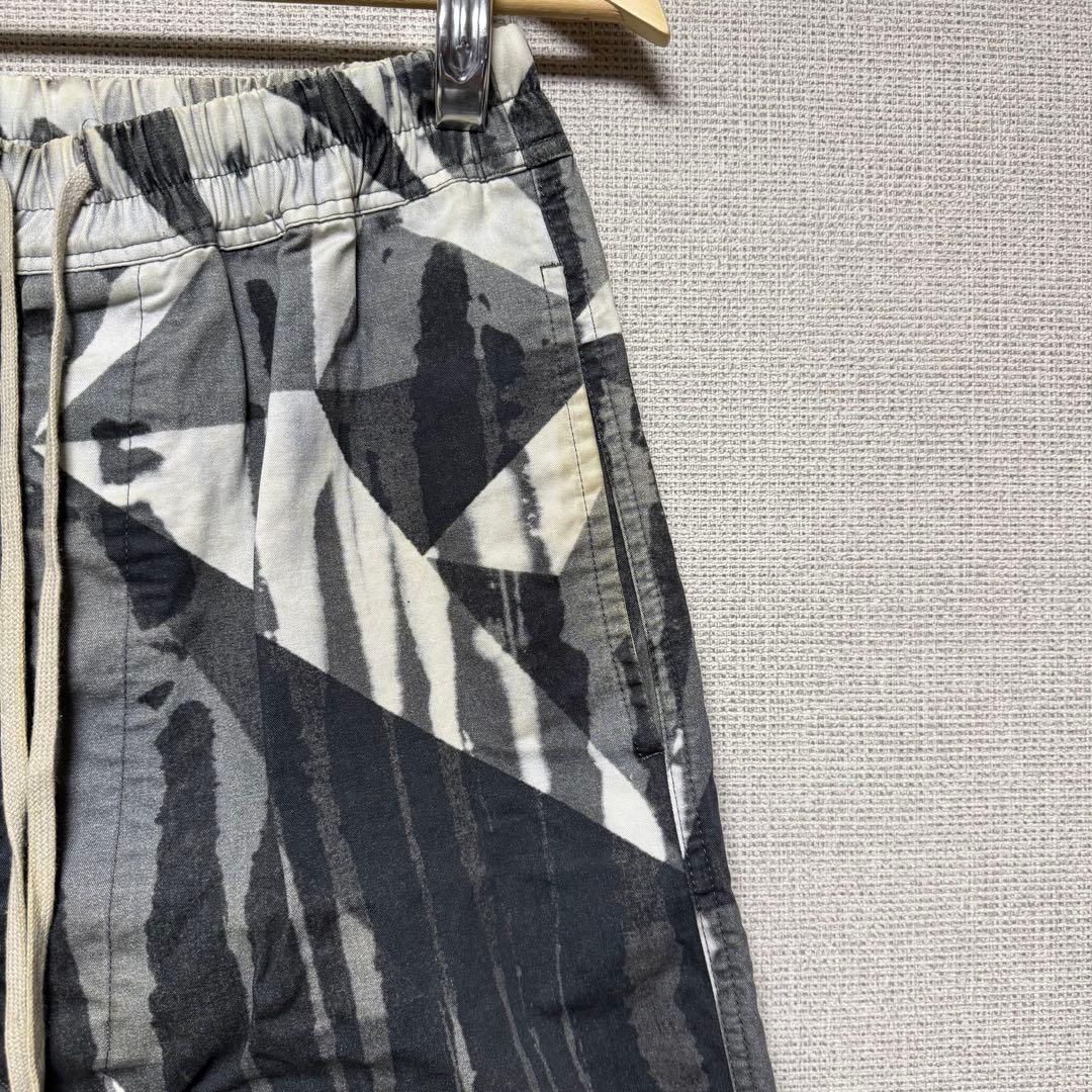 16aw Rick Owens 幾何学模様 ショートパンツ DRKSHDW