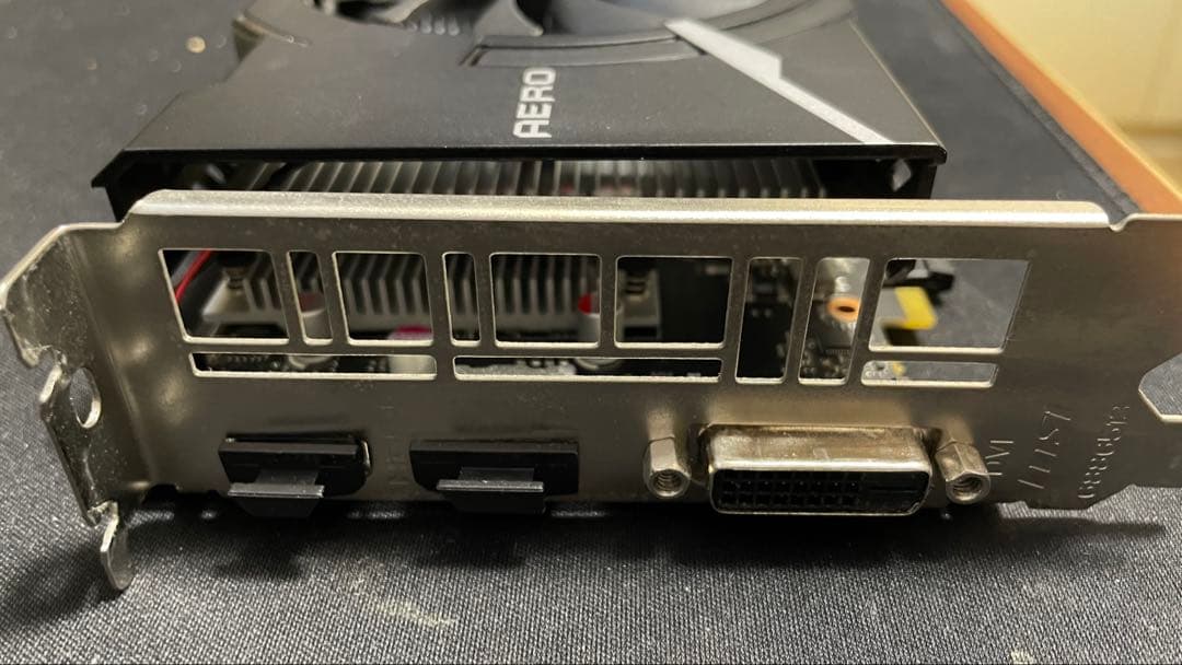 グラフィックボード・グラボ・ビデオカード MSI GeForce GTX 1650 AERO ITX 4G