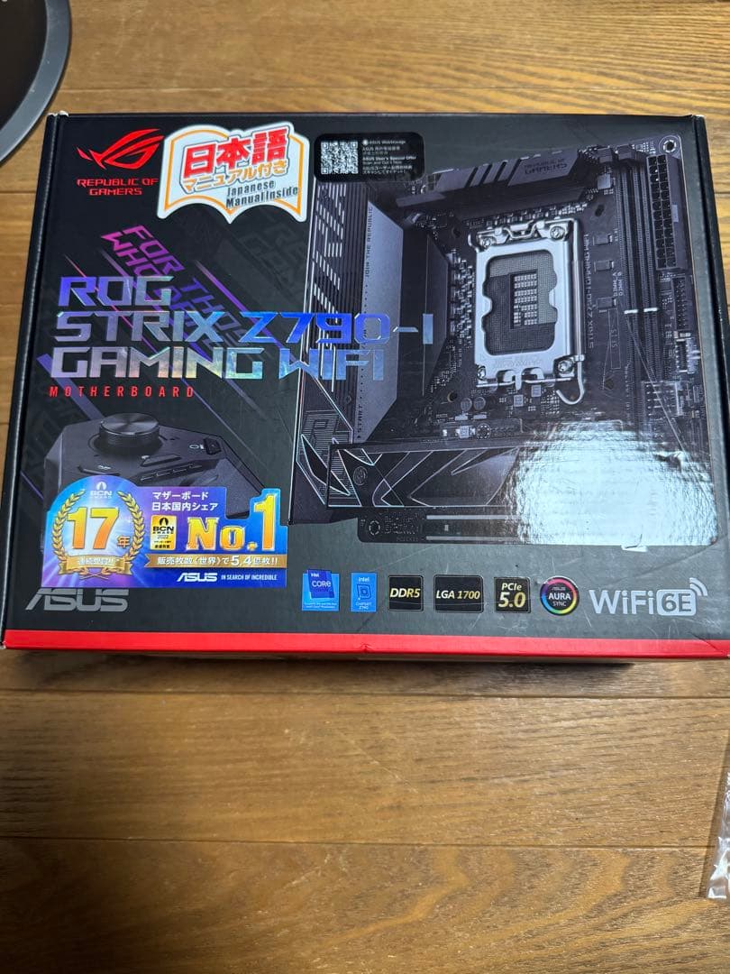 マザーボード ASUS ROG STRIX Z790-I GAMING WIFI