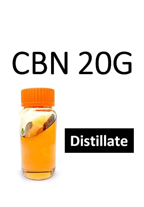 【20G】CBN ディストレート原料 CBD 他3点