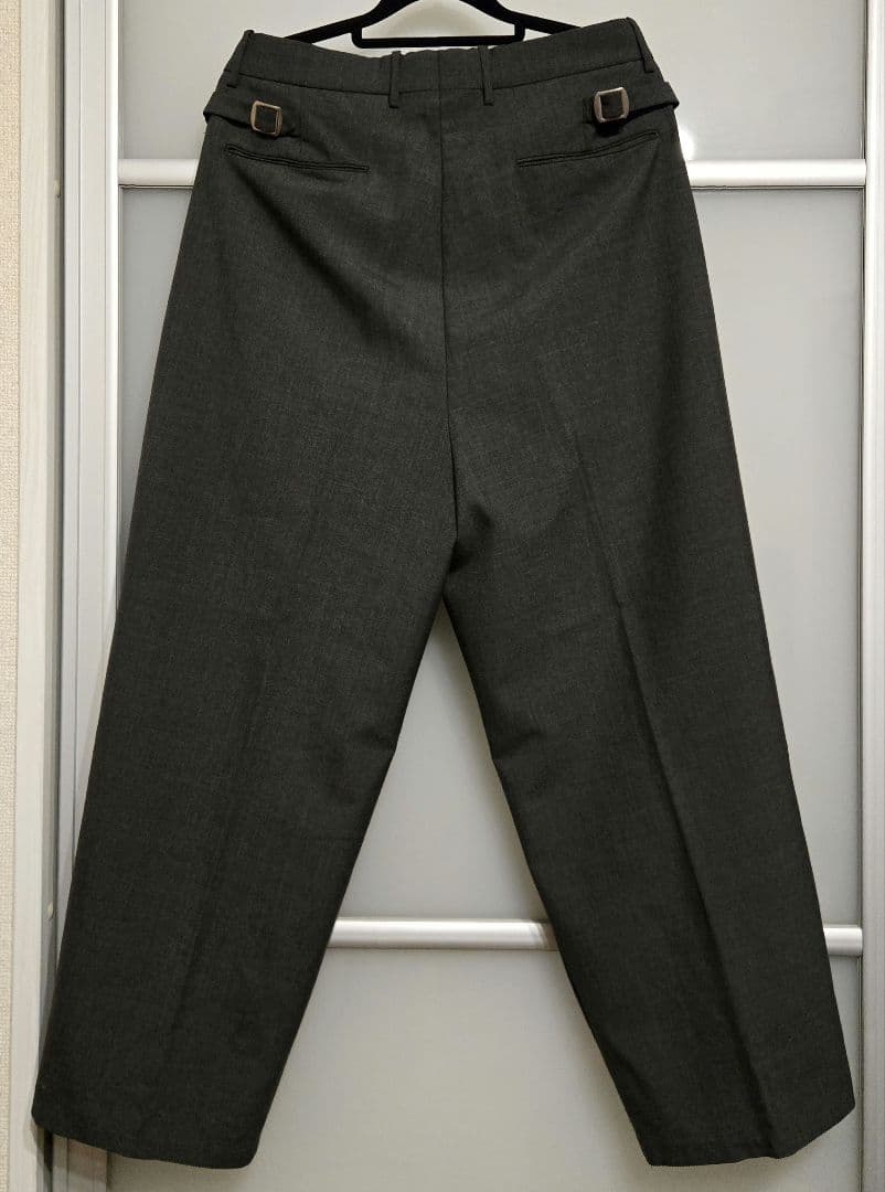 Steven Alan ツータック スラックス ワイド トラウザーズ Lサイズ