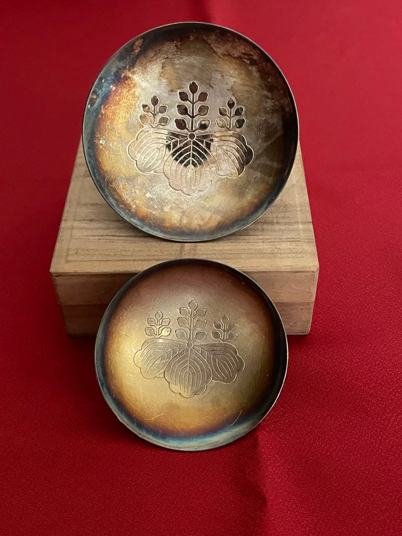 マ*ニ様 シルバー　純銀杯　純銀盃　農林大臣賞68g 農林大臣河野一郎賞　46g