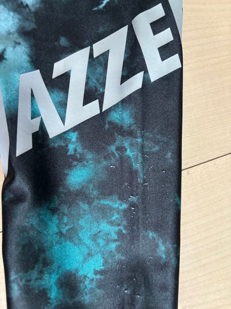 jazzerciseジャザサイズ、ブルーレギンスパンツ、アメリカXSサイズ