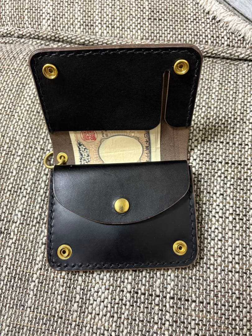 ハンドメイドトラッカーウォレット