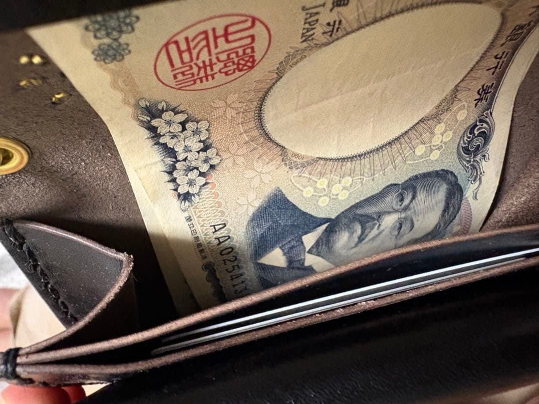 ハンドメイドトラッカーウォレット