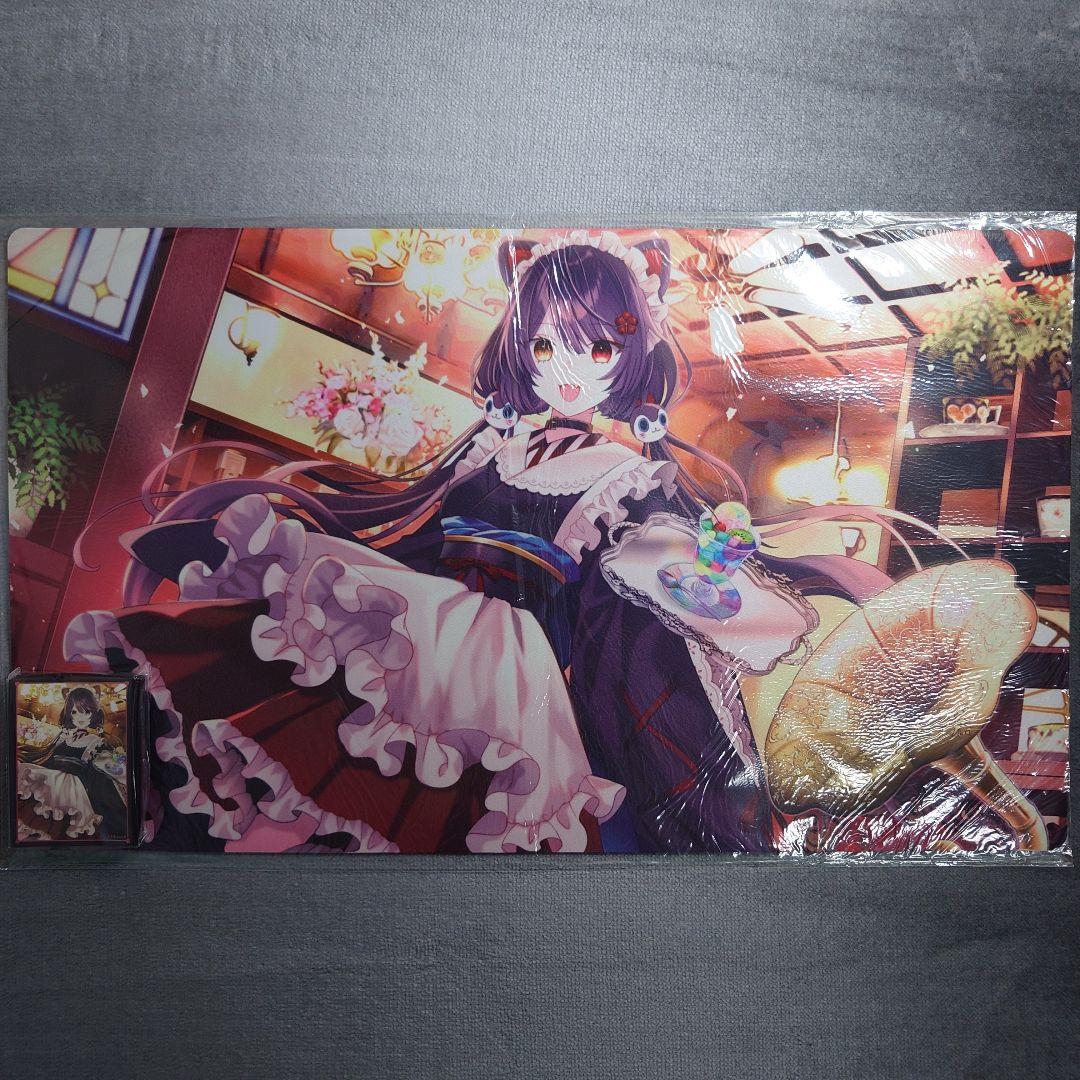 α1 にじさんじ 和装メイド&レトロ喫茶 戌亥とこ スリーブ&プレイマット