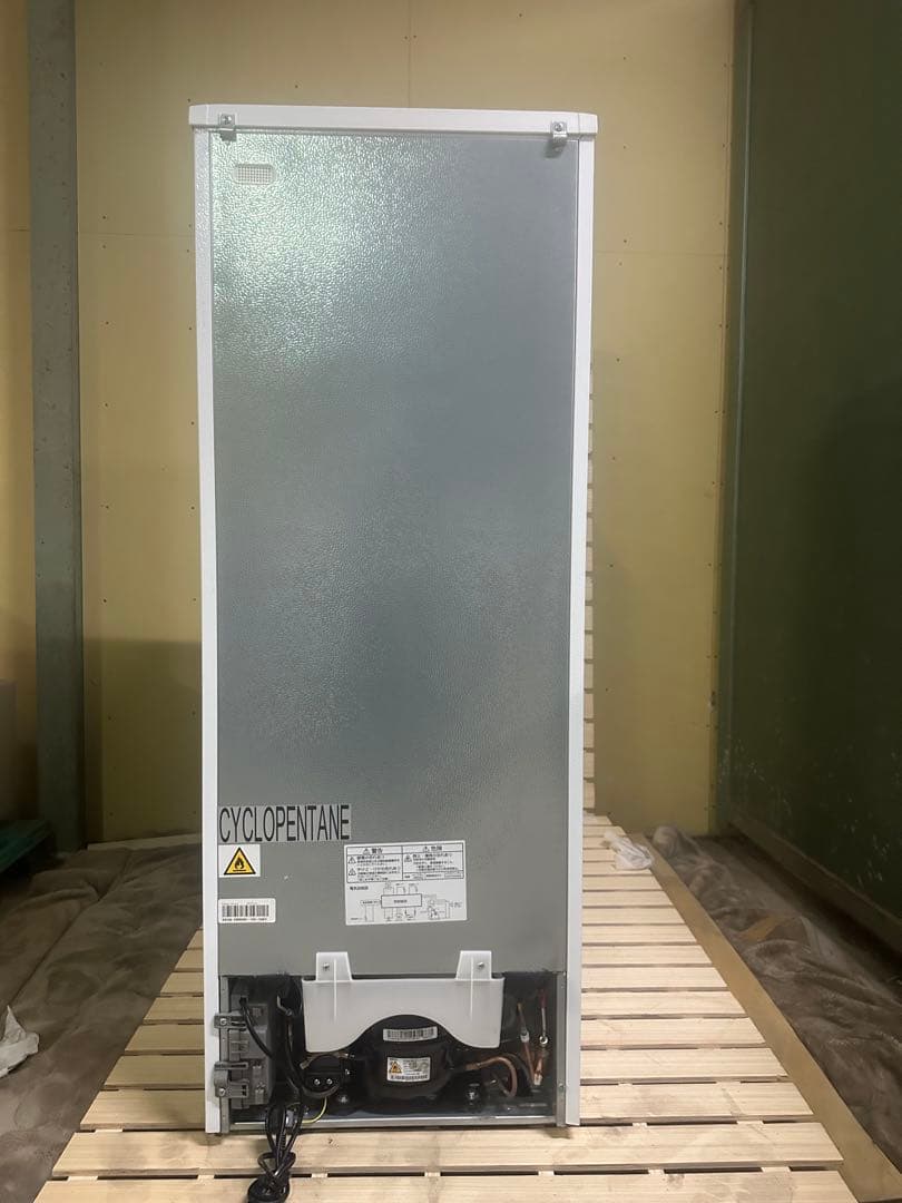 ホワイト冷蔵庫 上下二段式