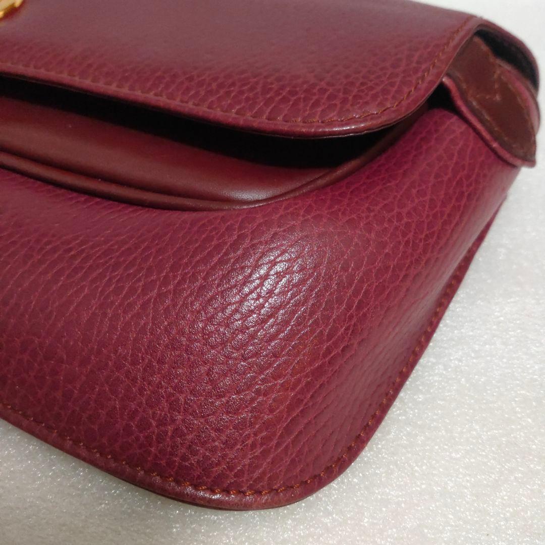カルティエ Cartier クラッチバッグ マストライン ボルドー レザー保存袋