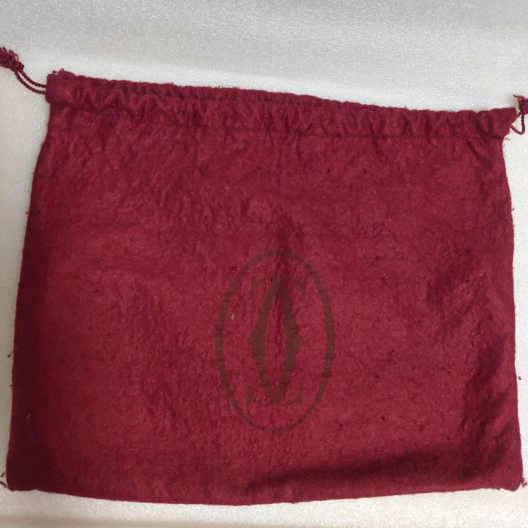 カルティエ Cartier クラッチバッグ マストライン ボルドー レザー保存袋