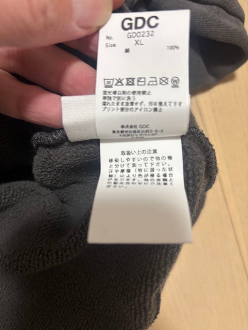 NIRVANA×GDC Collabo Crew Sweat キムタク着　XL