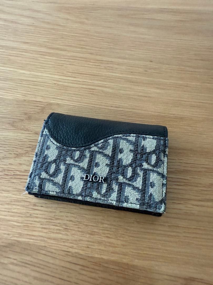 Saddle ビジネスカードホルダー 名刺入れ　dior