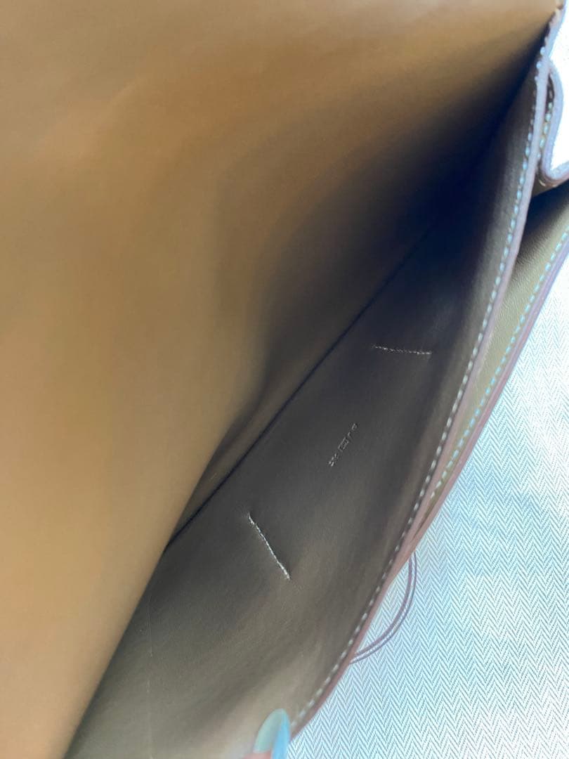 【美品】エルメス ドゴンGM ウォレット 財布 エトゥープ　HERMES