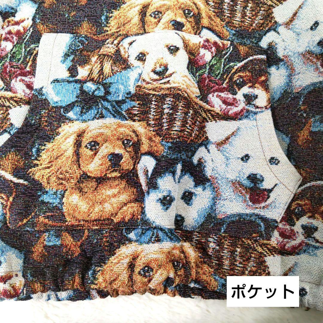 POPPY✳️あさぎーにょ メニードッグゴブランパーカー【F】プルオーバー