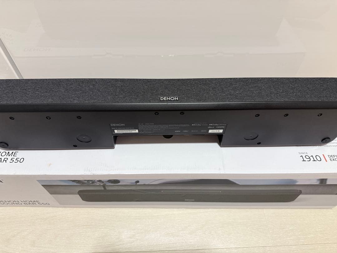 DENON SOUND BAR 550デノン ホームサウンドバー 550