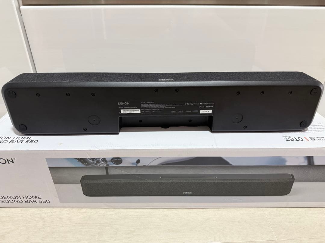 DENON SOUND BAR 550デノン ホームサウンドバー 550