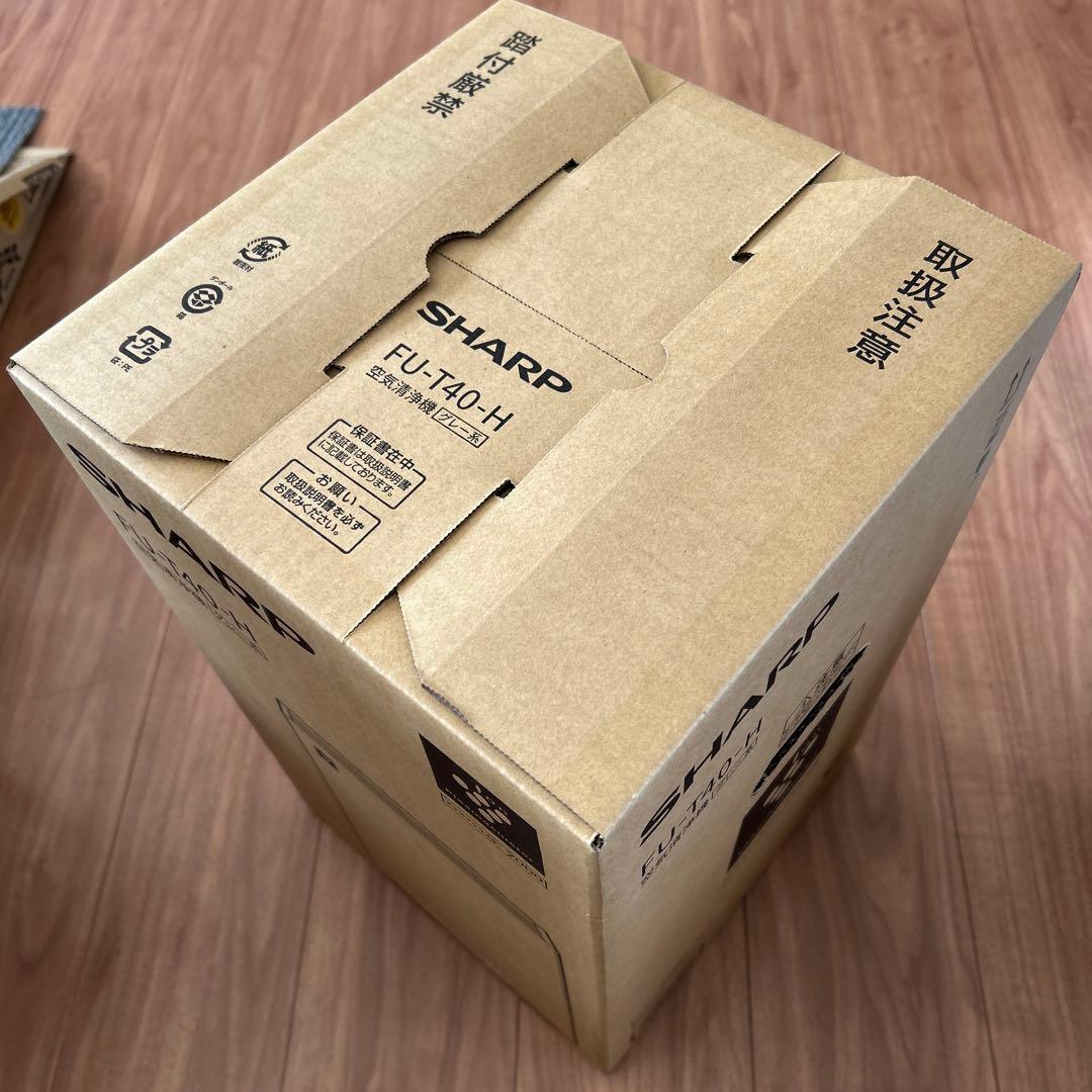 シャープ　空気清浄機　プラズマクラスター　FU-T40-H