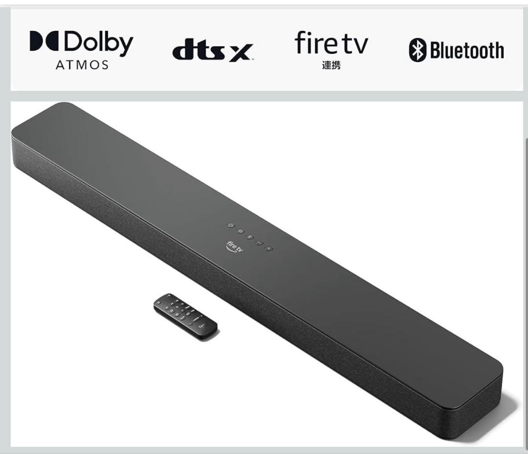 スピーカー・ウーファー Amazon Fire TV Soundbar Plus