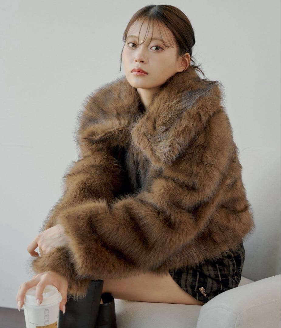 chico ファーショートコート 新品未使用