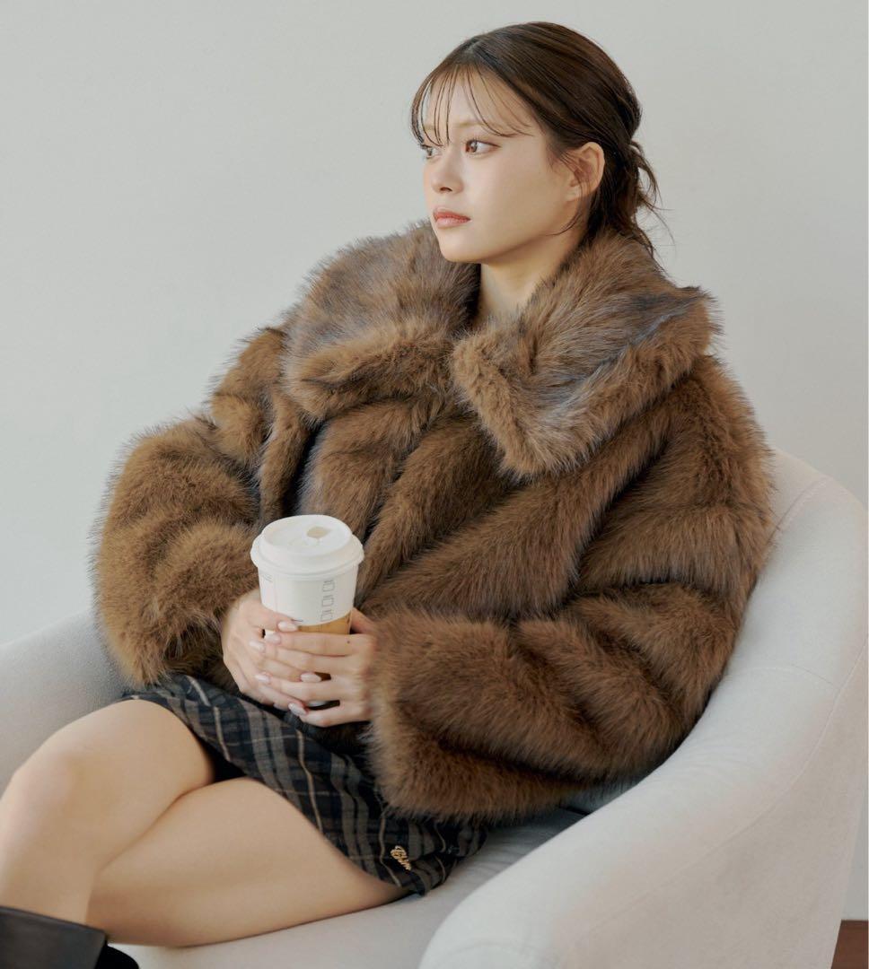 chico ファーショートコート 新品未使用