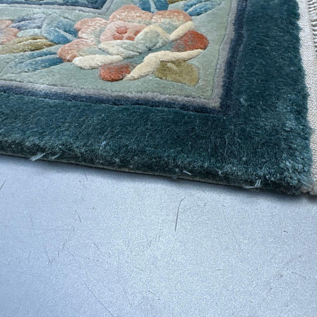 段通　玄関マット カーペット