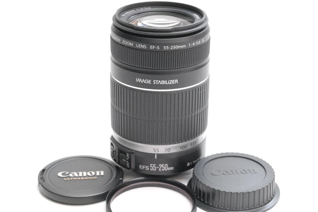 レンズ(ズーム) CANON ZOOM LENS EFS 55-250mm 1:4-5.6 IS