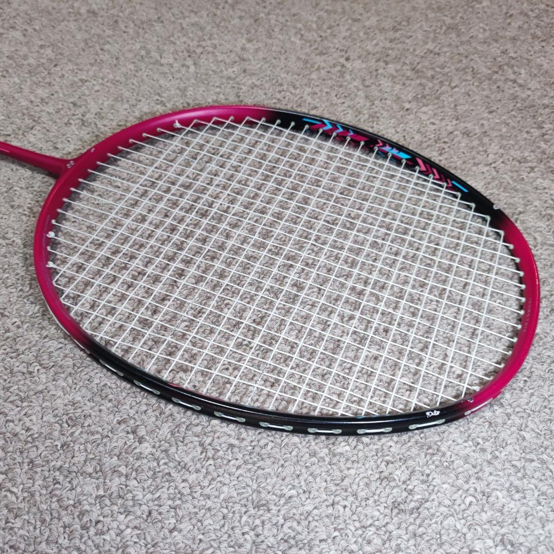 美品 YONEX ナノフレア200 BG65Ti20P 張上 塗装剥れ有 n49