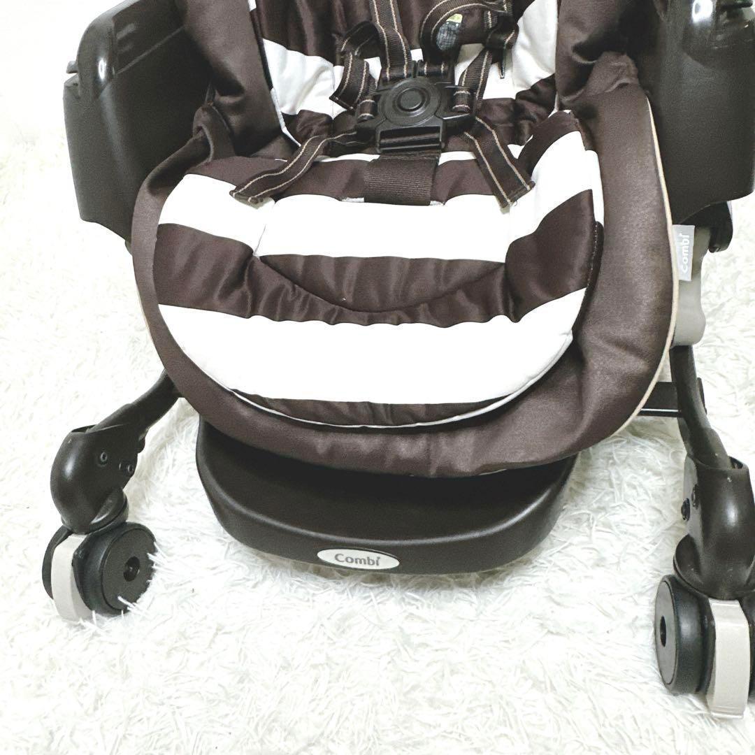 ✨美品✨ Combi ネムリラ4キャスAT スイングチェア　自動　ハイローチェア