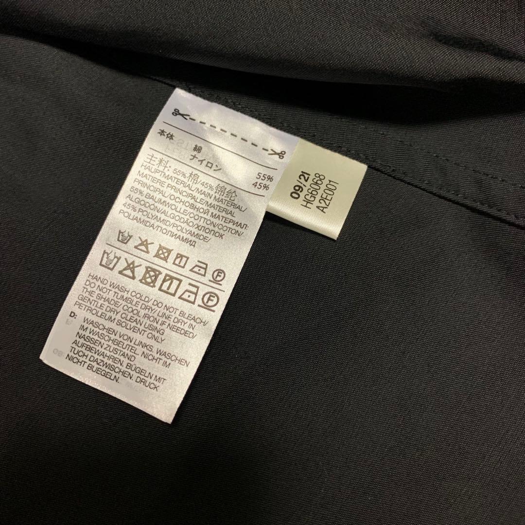 Y-3 ナイロンモッズコート　パーカー　フード　ロングコート　ブラック　Mサイズ