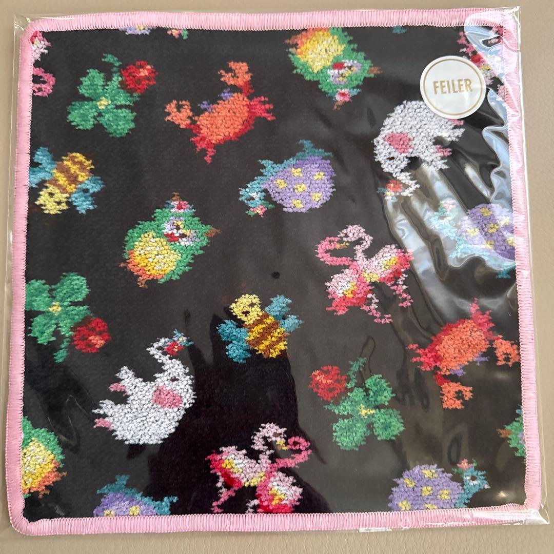 未開封　フェイラー　神崎恵　コラボ　ハンカチ　3枚セット