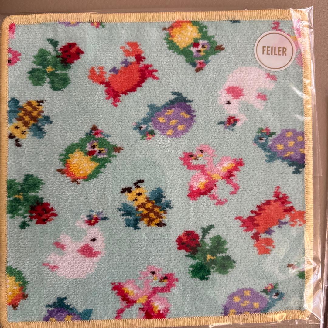 未開封　フェイラー　神崎恵　コラボ　ハンカチ　3枚セット