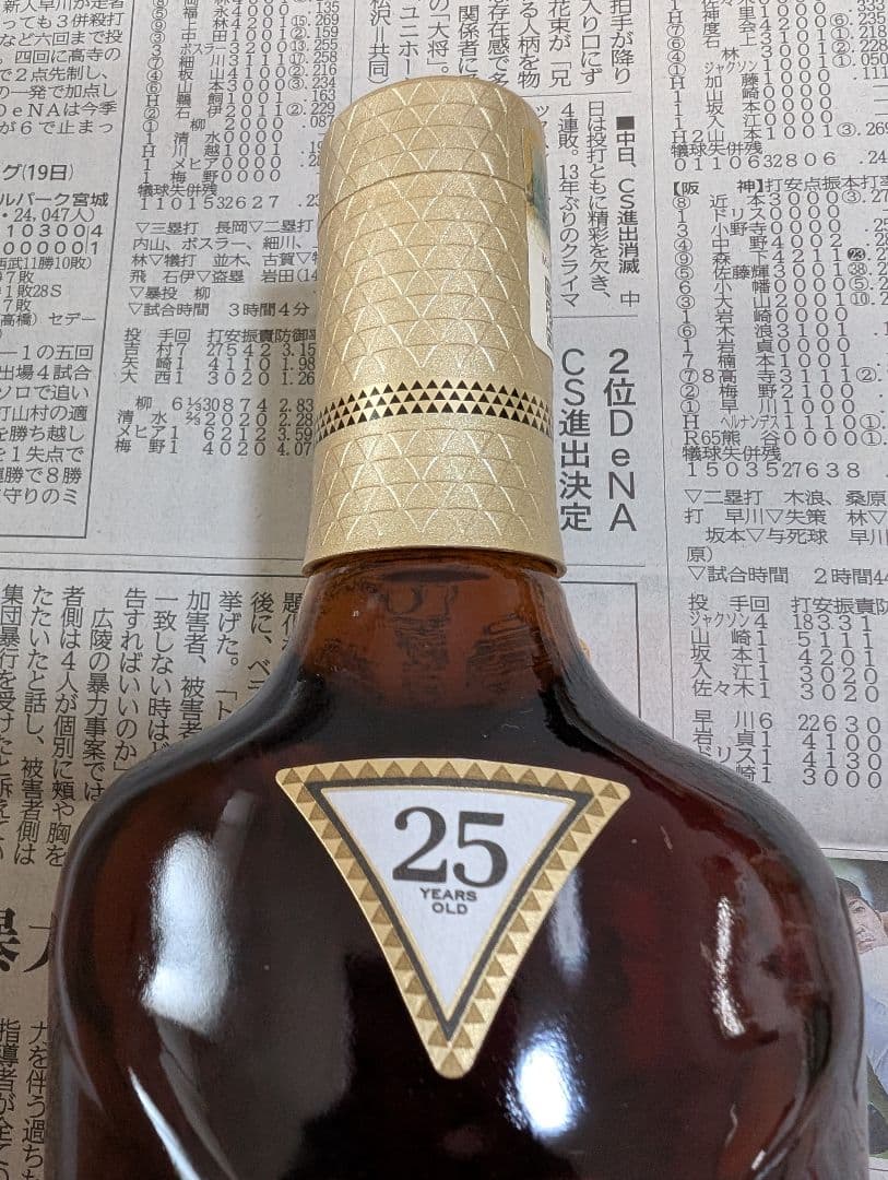 新品未開封 マッカラン25年 専用木箱入り2023 スコッチウイスキー