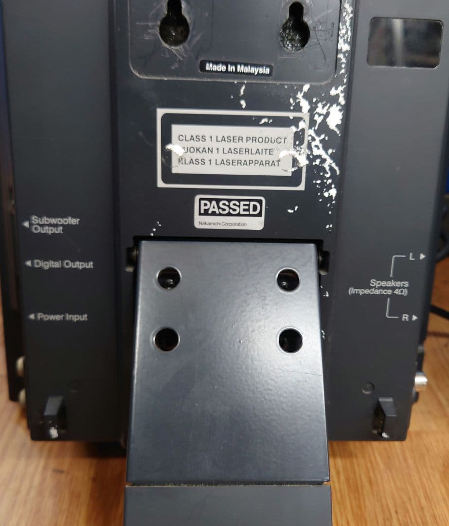 【￥98000・1999年】 Nakamichi　SoundSpace5 コンポ